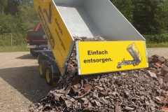 bis ca 55 m² Dachziegel