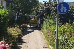 ....wenn der Container nicht passt