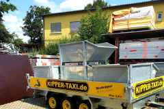 AnhangerMietenBaustelleTransport