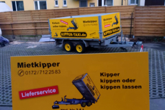 KipperTaxiAnhangerPostkarte